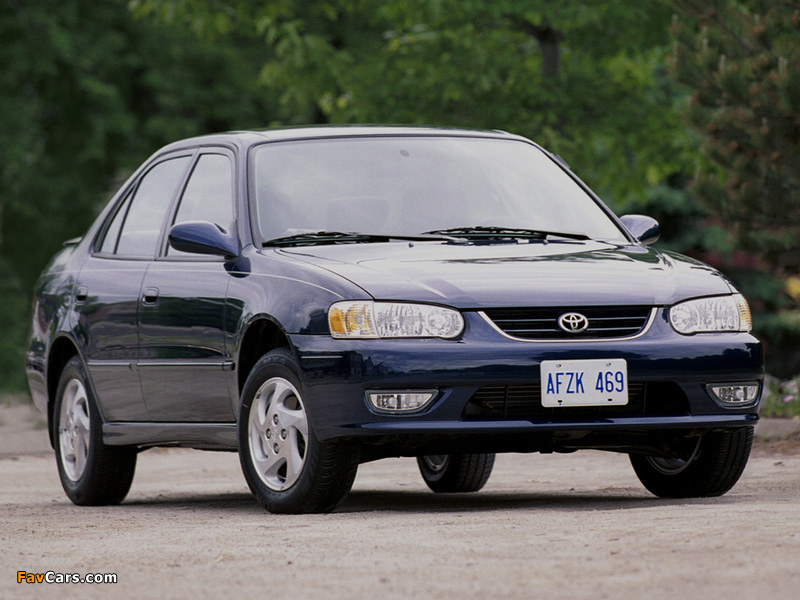 Toyota Corolla S Sedan US-spec 2001–02 pictures (800 x 600)