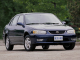 Toyota Corolla S Sedan US-spec 2001–02 pictures