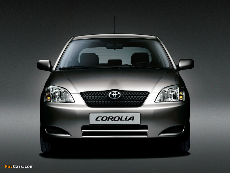 Toyota Corolla 5-door 2001–04 wallpapers (800 x 600)