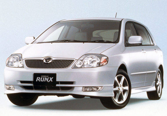 Toyota Corolla RunX JP-spec 2001–02 wallpapers