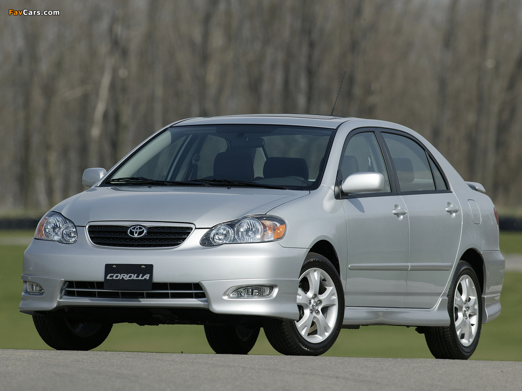 Toyota Corolla XRS US-spec 2002–08 images (1024 x 768)