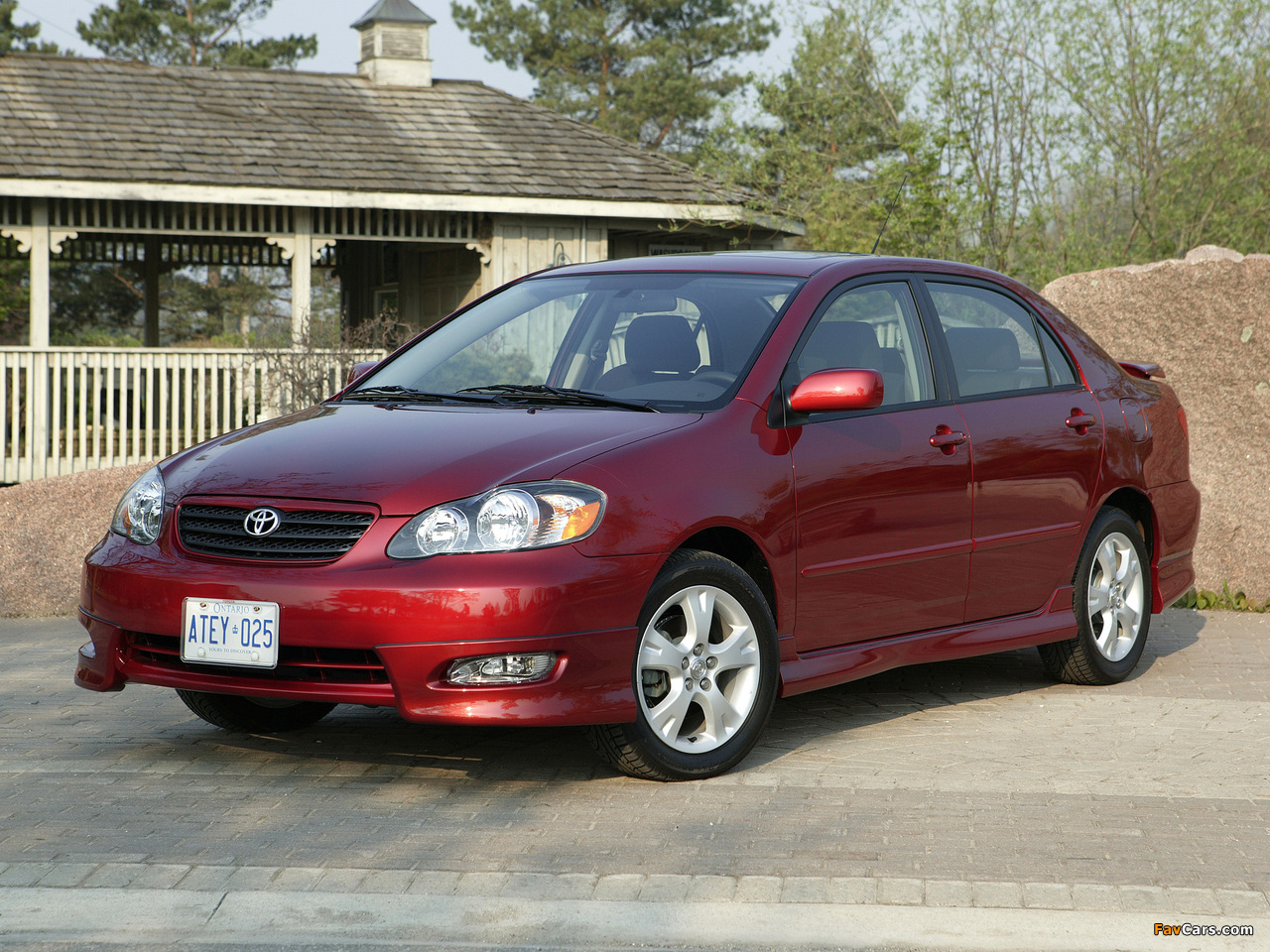 Toyota Corolla S US-spec 2002–08 photos (1280 x 960)