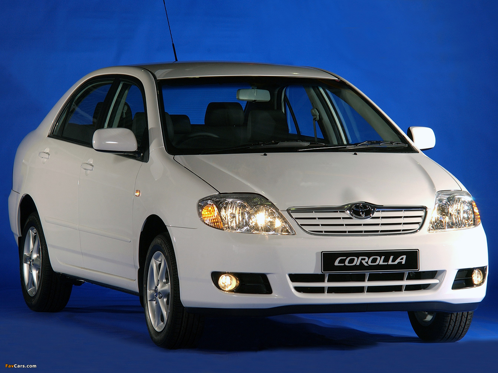 Toyota Corolla Sedan ZA-spec 2004–07 photos (1600 x 1200)