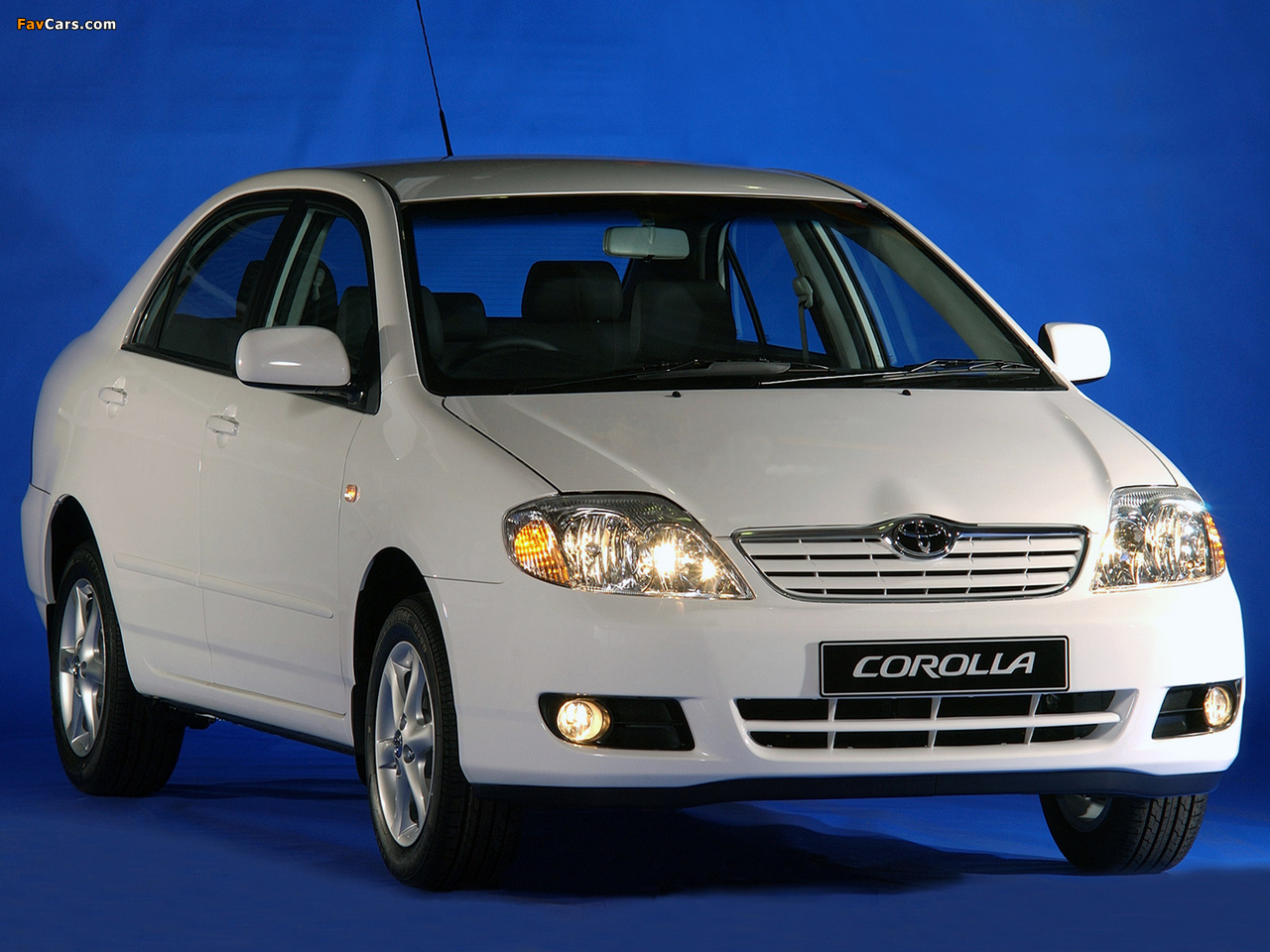 Toyota Corolla Sedan ZA-spec 2004–07 photos (1280 x 960)