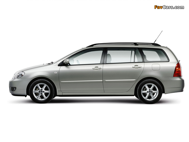 Toyota Corolla Wagon 2004–07 photos (640 x 480)