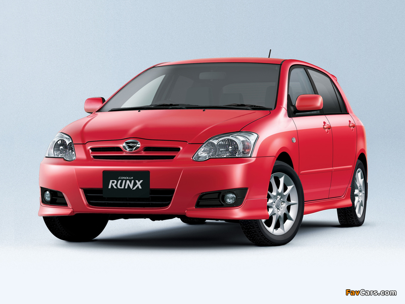 Toyota Corolla RunX JP-spec 2004–06 photos (800 x 600)