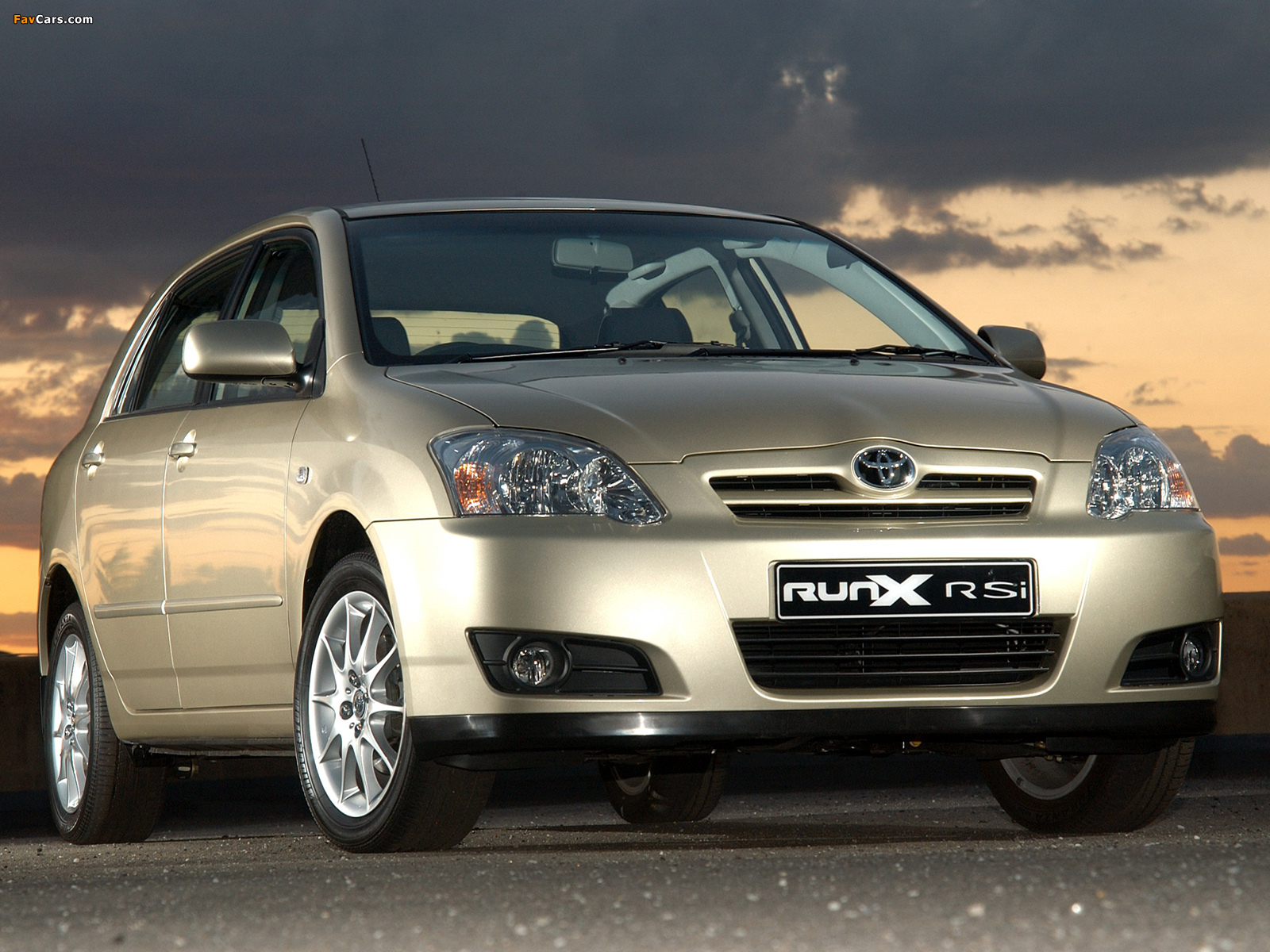 Toyota Corolla RunX RSi ZA-spec 2004–06 pictures (1600 x 1200)