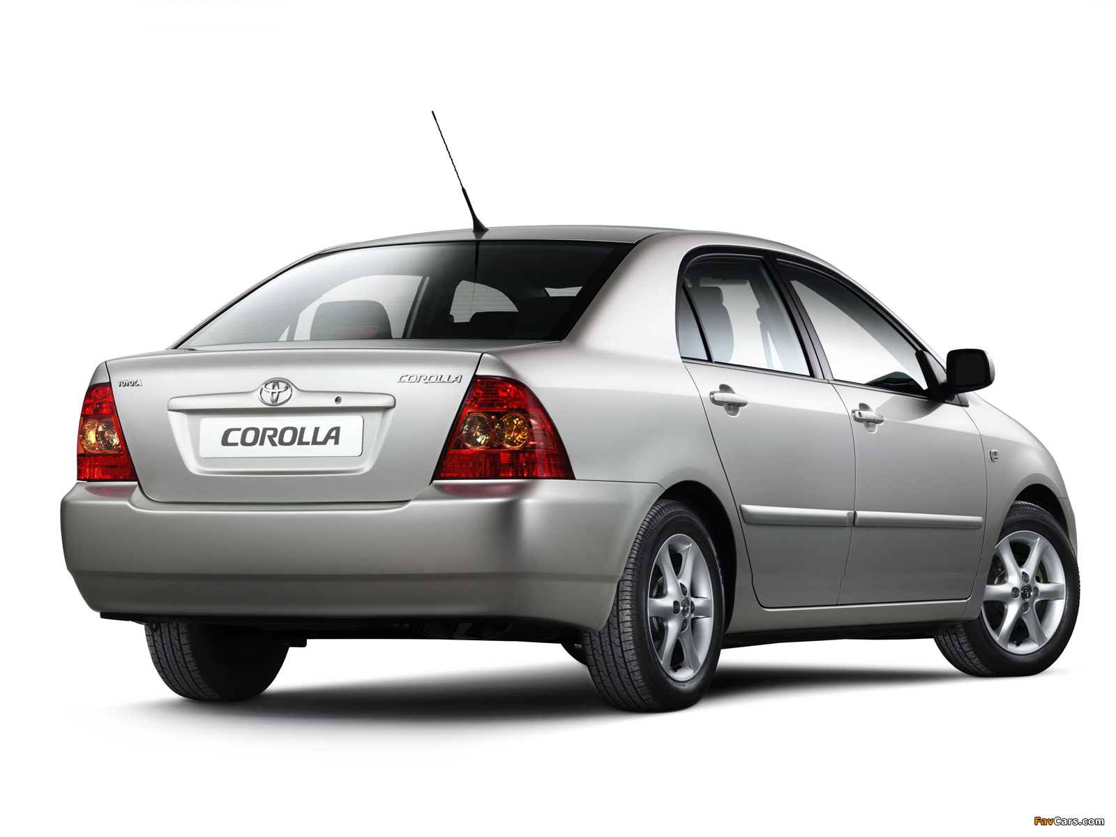 Toyota Corolla Sedan 2004–07 pictures (1600 x 1200)