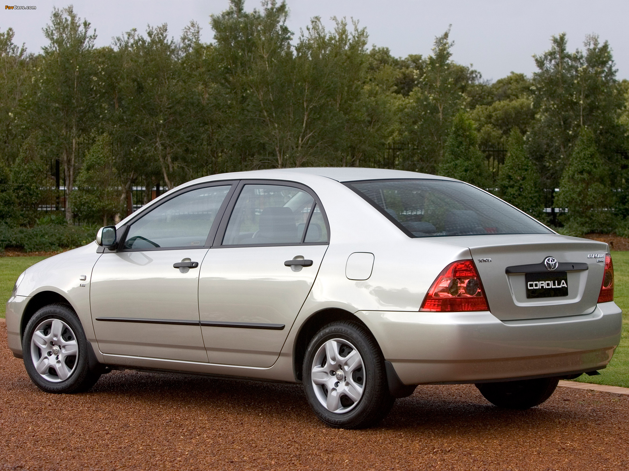 Toyota Corolla Ascent Sedan 2004–07 pictures (2048 x 1536)