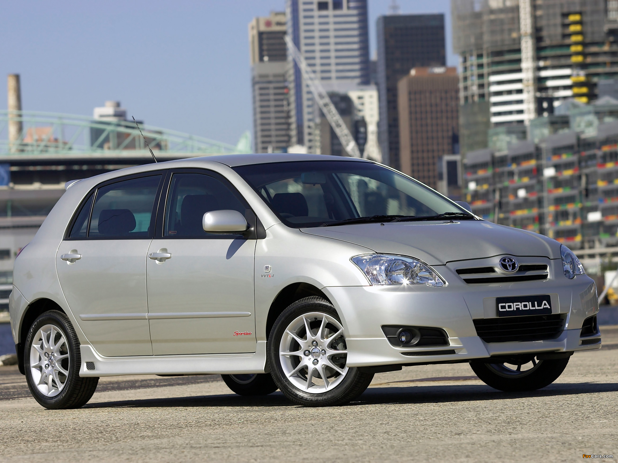 Toyota Corolla Sportivo 5-door 2004–07 wallpapers (2048 x 1536)