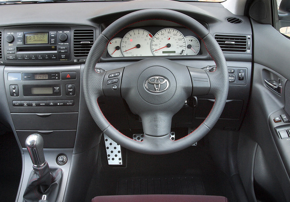 Toyota Corolla T-Sport 3-door UK-spec 2004–07 wallpapers