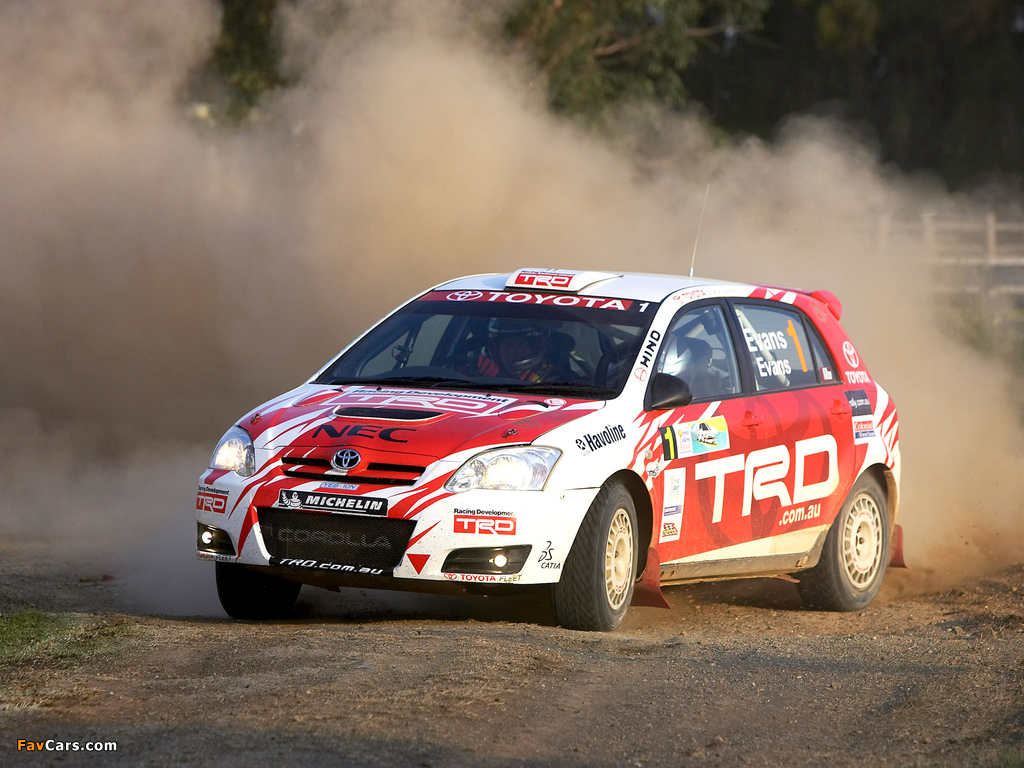 Toyota Corolla Rally Car 2005–07 photos (1024 x 768)