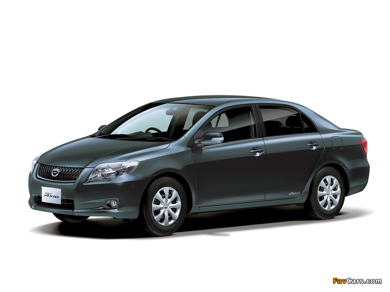 Toyota Corolla Axio 2006–08 images (800 x 600)