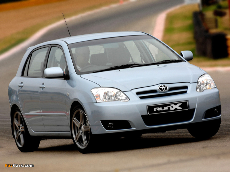 TRD Toyota Corolla RunX 2006 images (800 x 600)