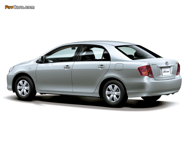 Toyota Corolla Axio 2006–08 photos (640 x 480)