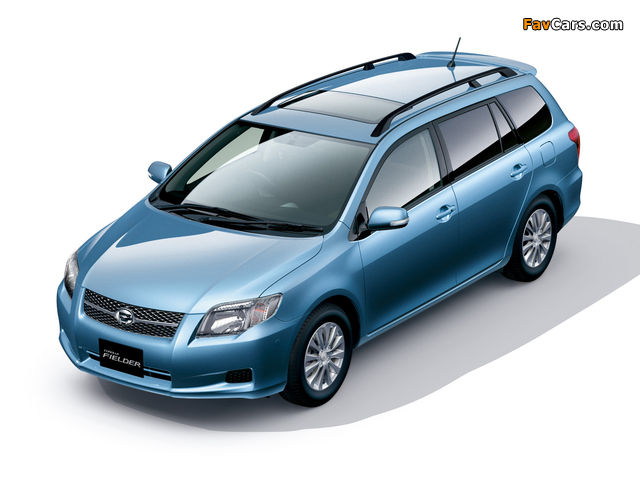 Toyota Corolla Fielder 1.5 X G Edition (NZE141G) 2006 pictures (640 x 480)