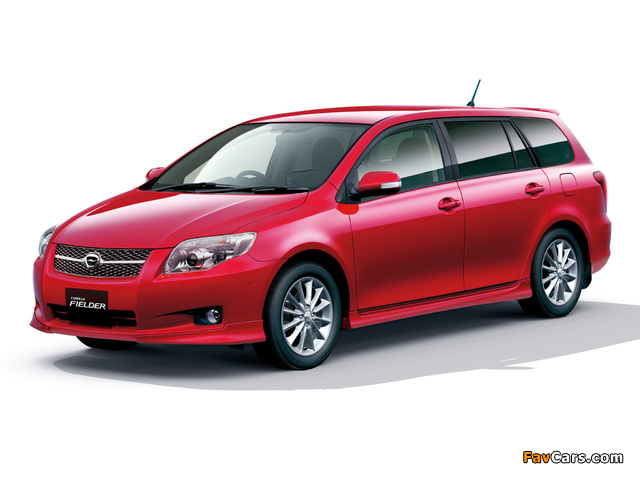 Toyota Corolla Fielder 1.8 S Aero Tourer (NZE142G) 2006–2008 pictures (640 x 480)