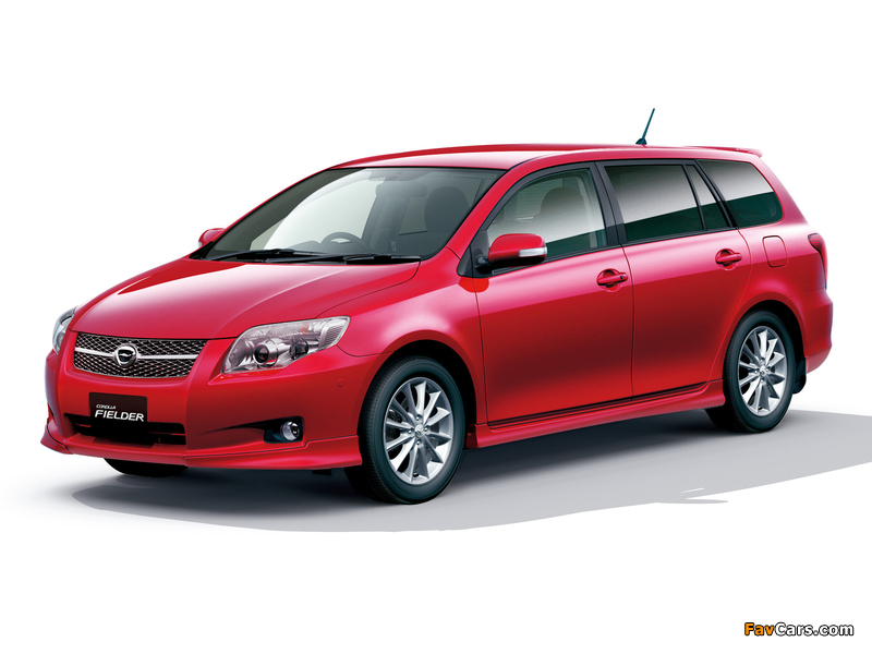 Toyota Corolla Fielder 1.8 S Aero Tourer (NZE142G) 2006–2008 pictures (800 x 600)