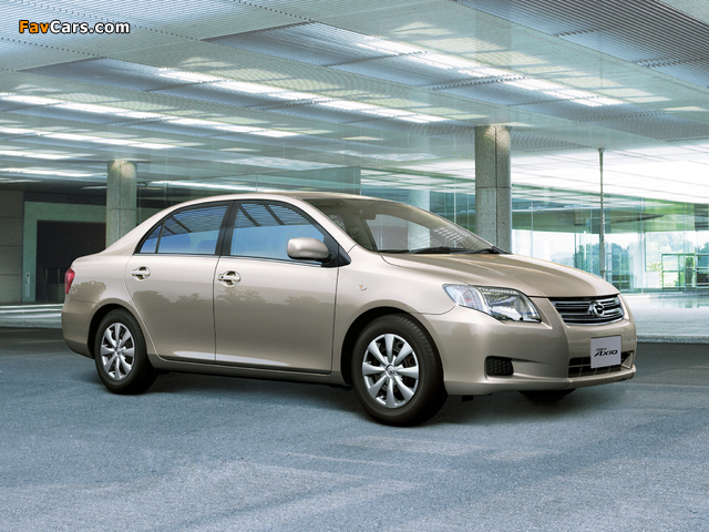 Toyota Corolla Axio 2006–08 wallpapers (640 x 480)