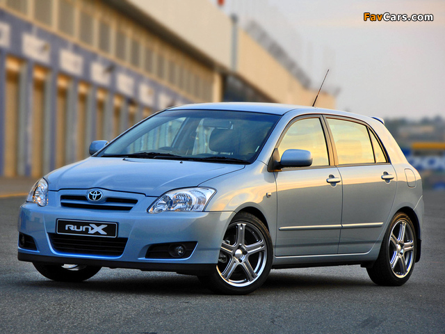 TRD Toyota Corolla RunX 2006 wallpapers (640 x 480)