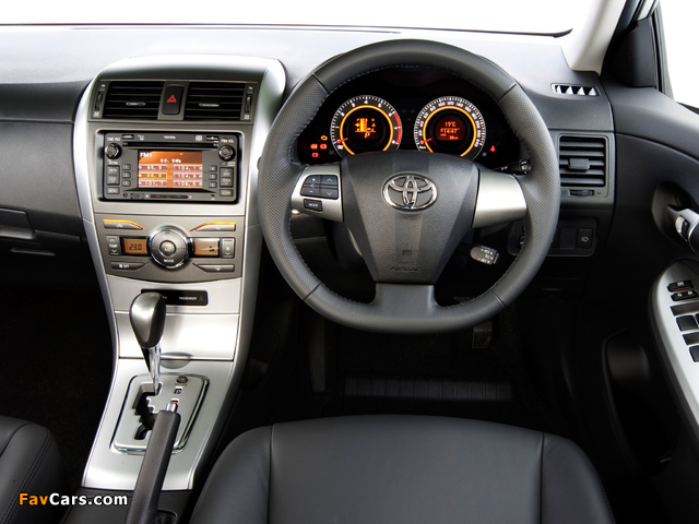 Toyota Corolla Ascent 5-door 2007–09 images (640 x 480)
