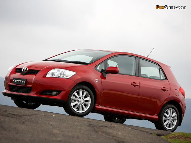 Toyota Corolla Levin SX 2007–10 images (640 x 480)