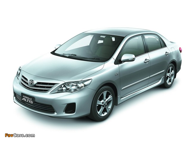 Toyota Corolla Altis (E140) 2007–10 photos (640 x 480)