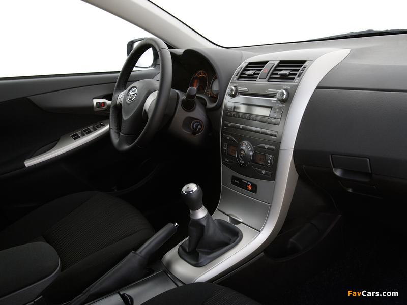 Toyota Corolla EU-spec 2007–10 photos (800 x 600)