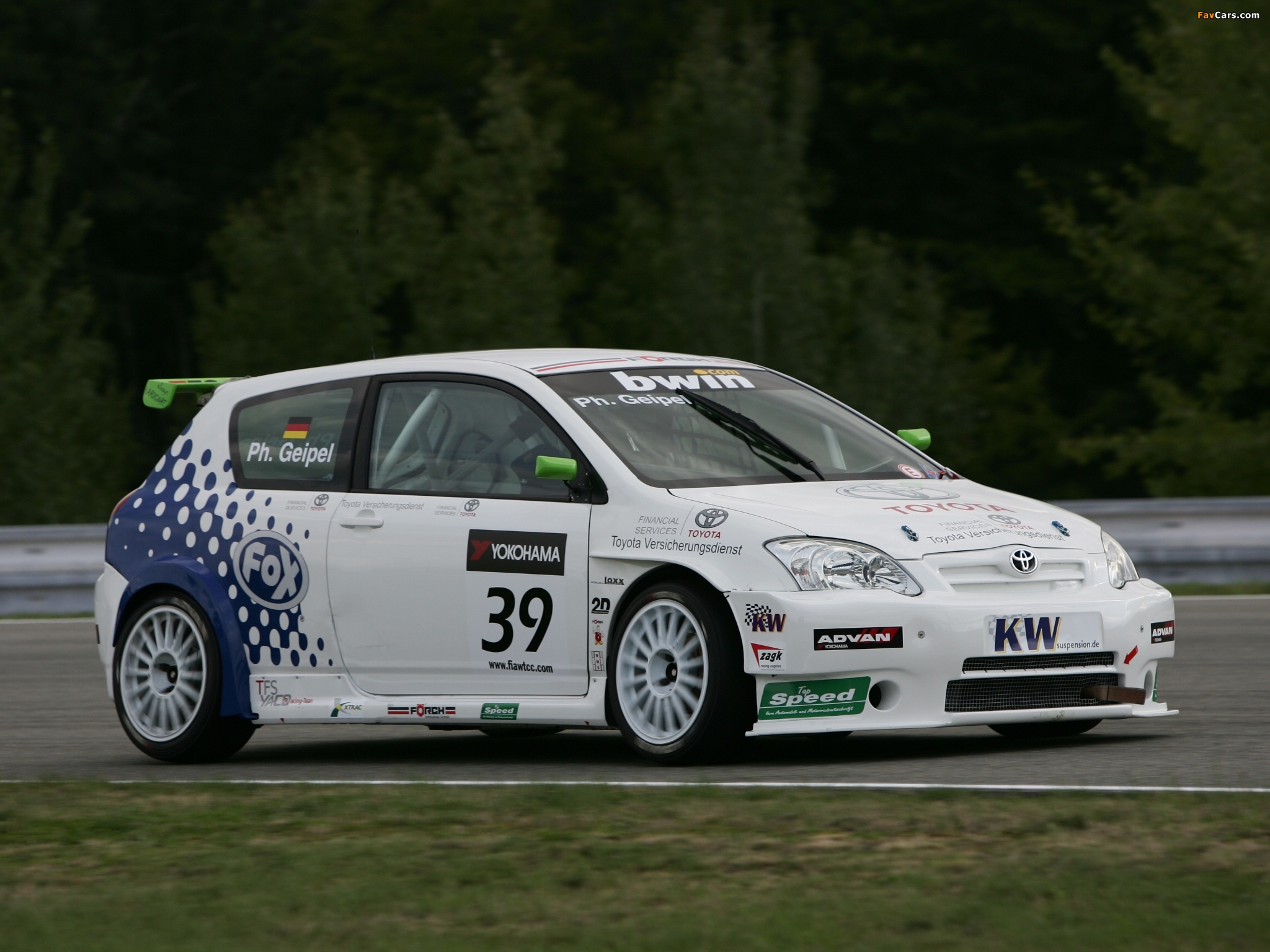 Toyota Corolla Super 2000 WTCC 2007 photos (2048 x 1536)