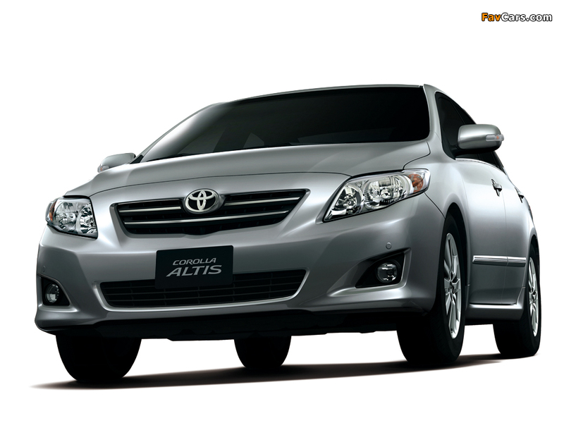 Toyota Corolla Altis (E140) 2007–10 photos (800 x 600)