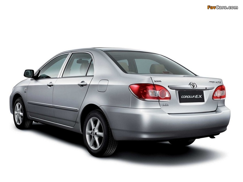 Toyota Corolla Sedan CN-spec 2007–08 pictures (800 x 600)