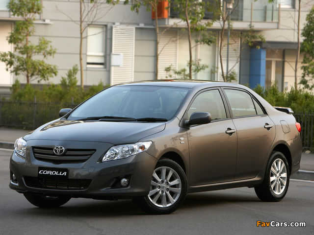 Toyota Corolla Conquest 2007–10 pictures (640 x 480)