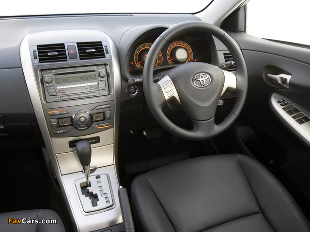 Toyota Corolla Ultima 2007–10 pictures (640 x 480)