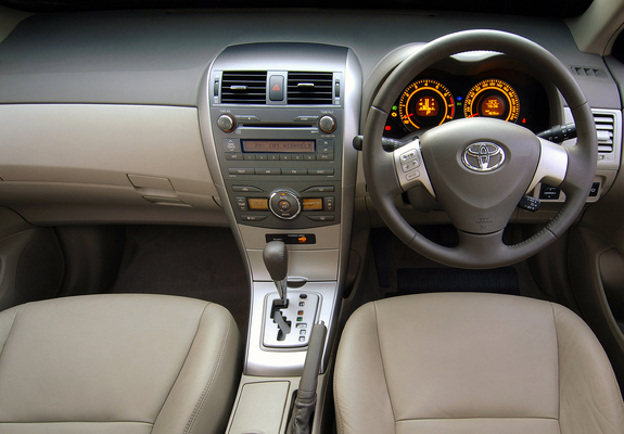 Toyota Corolla ZA-spec 2007–10 pictures