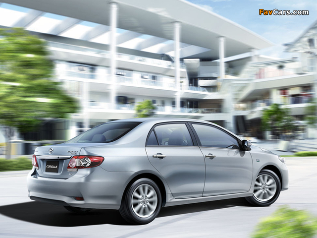 Toyota Corolla Altis (E140) 2007–10 wallpapers (640 x 480)