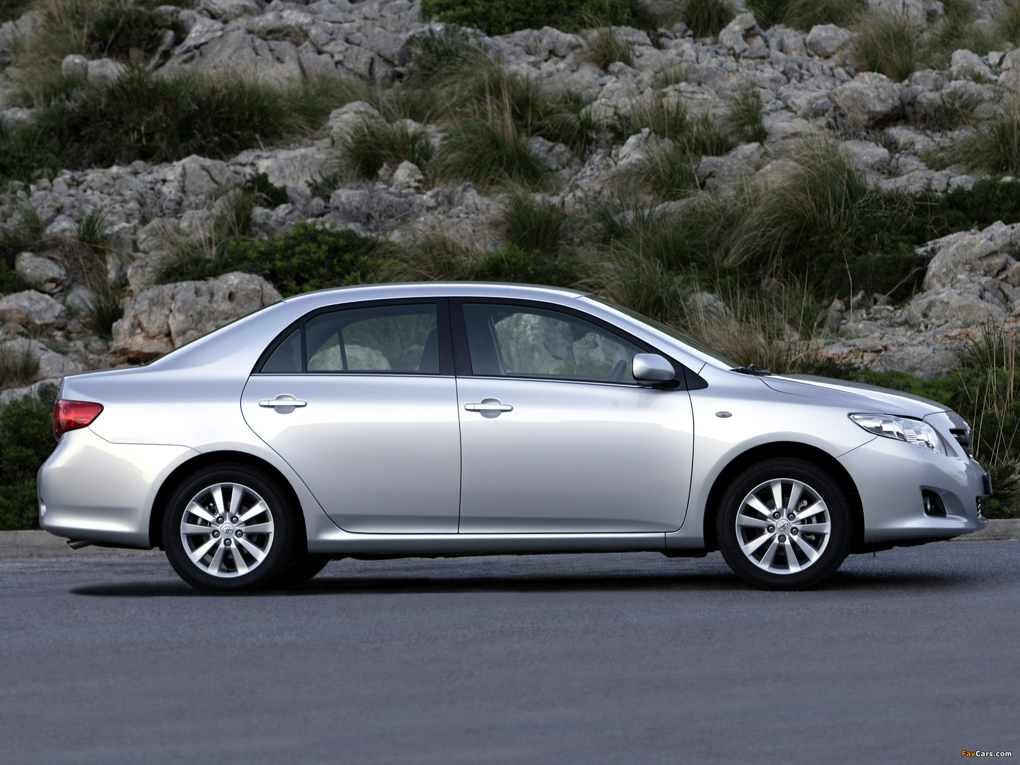 Toyota Corolla EU-spec 2007–10 wallpapers (2048 x 1536)