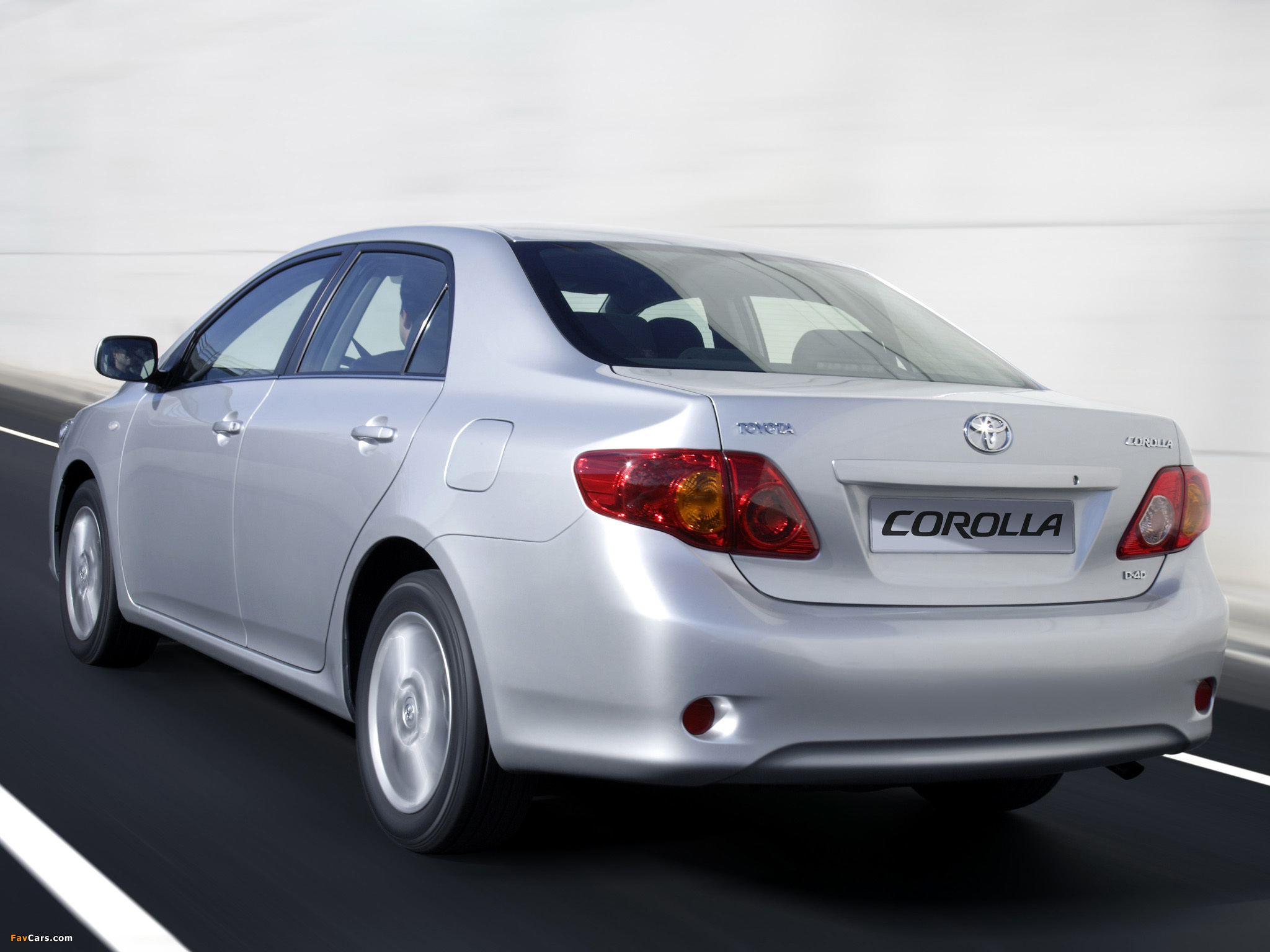 Toyota Corolla EU-spec 2007–10 wallpapers (2048 x 1536)