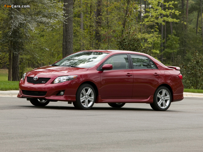 Toyota Corolla XRS US-spec 2008–10 images (800 x 600)