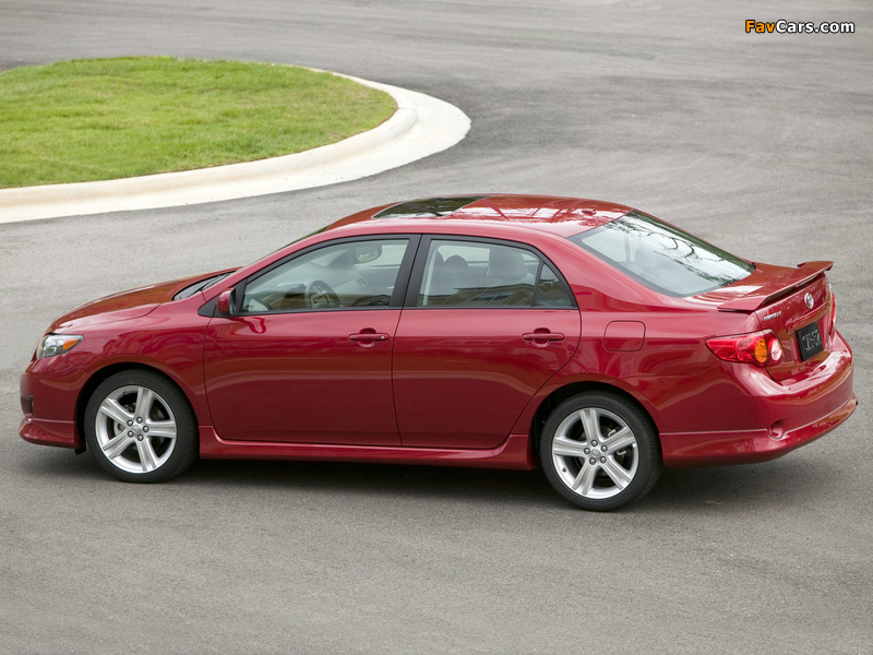 Toyota Corolla XRS US-spec 2008–10 images (800 x 600)