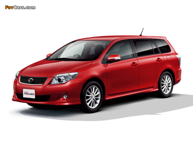 Toyota Corolla Fielder 1.8 S Aero Tourer (NZE142G) 2008–12 images (640 x 480)