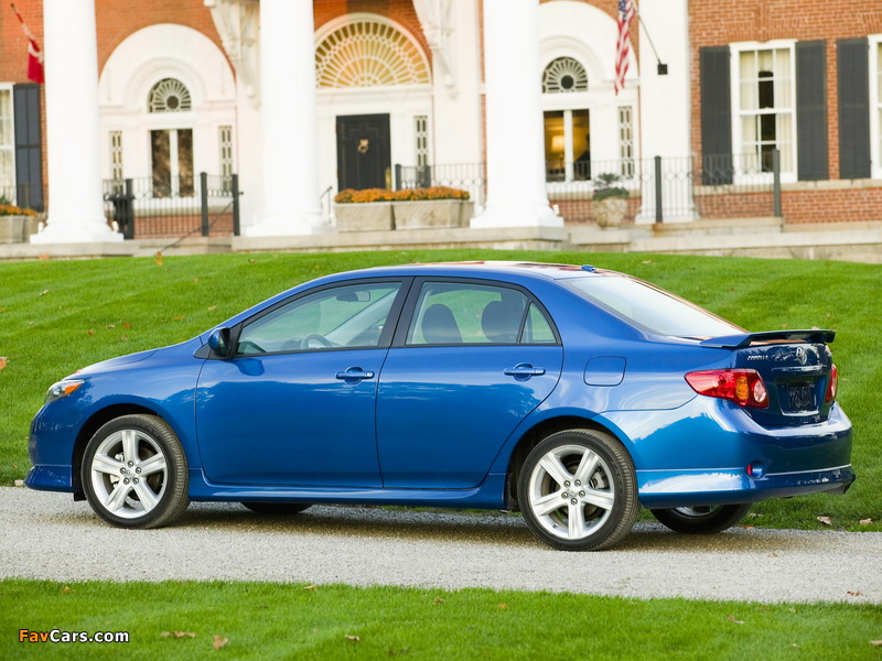 Toyota Corolla XRS US-spec 2008–10 photos (800 x 600)