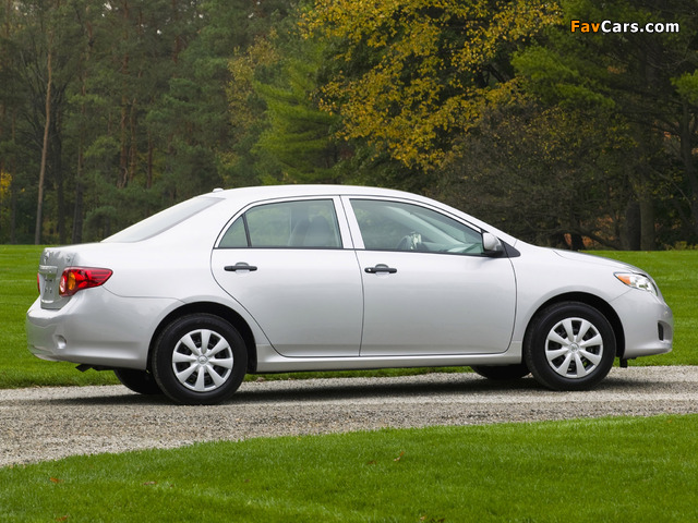 Toyota Corolla CE US-spec 2008 photos (640 x 480)