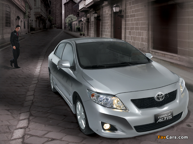 Toyota Corolla Altis (E140) 2008 photos (640 x 480)