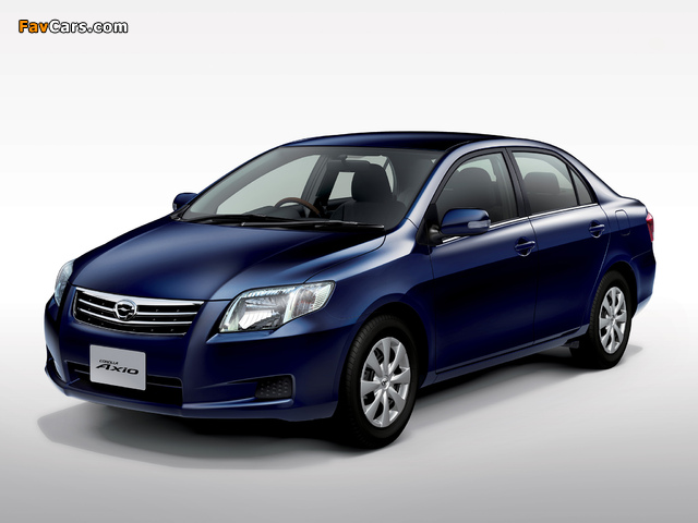 Toyota Corolla Axio 2008 pictures (640 x 480)