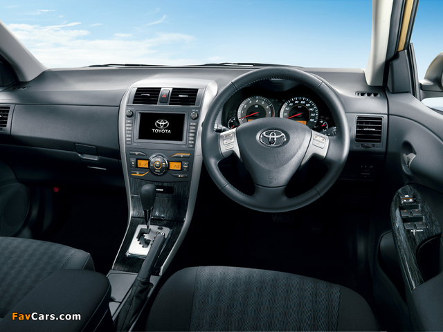 Toyota Corolla Fielder 1.8 S Aero Tourer (NZE142G) 2008–12 pictures (640 x 480)