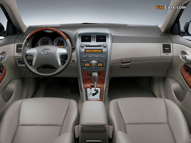 Toyota Corolla Altis (E140) 2008 pictures (640 x 480)