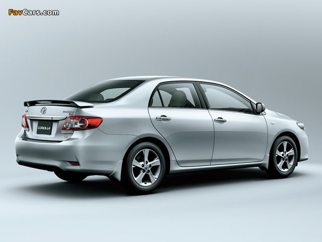 Toyota Corolla UAE-spec 2008–10 wallpapers (640 x 480)