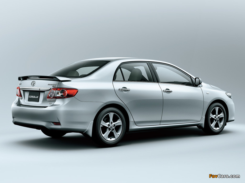 Toyota Corolla UAE-spec 2008–10 wallpapers (800 x 600)