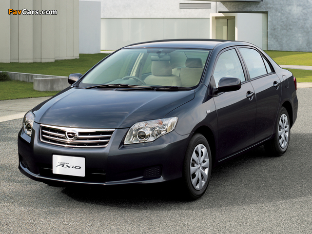 Toyota Corolla Axio 2008 wallpapers (640 x 480)