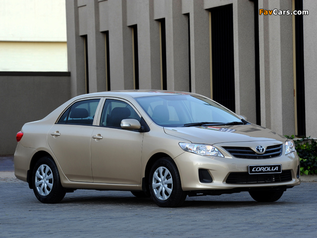 Toyota Corolla ZA-spec 2010 images (640 x 480)